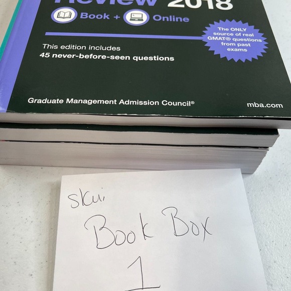 2018 Wiley GMAT Official Guide Quantitative Review, Verbal Review Book+Online 3x - Picture 15 of 15